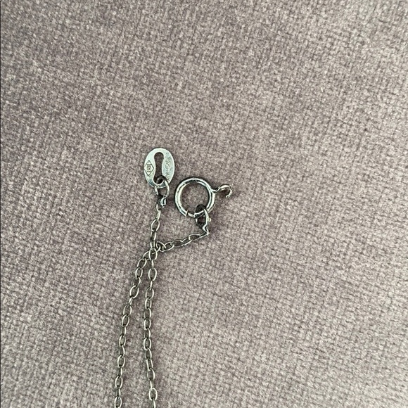 ADORNIA (A) Moonstone Diamond Halo Lara Necklace - Picture 8 of 8